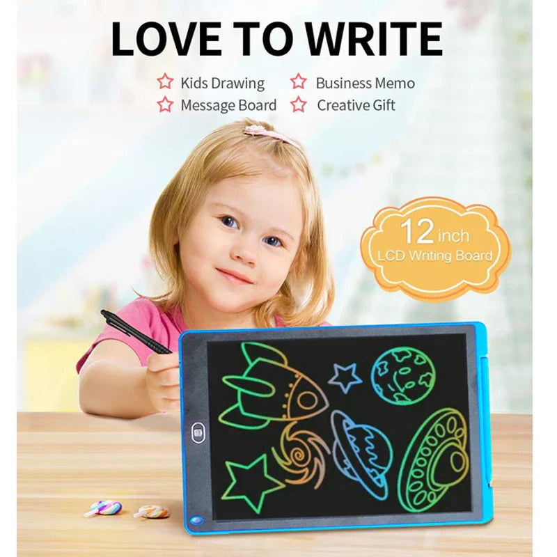 Drawing Tablet 8.5 Inch E-writing Tablet Multi Color