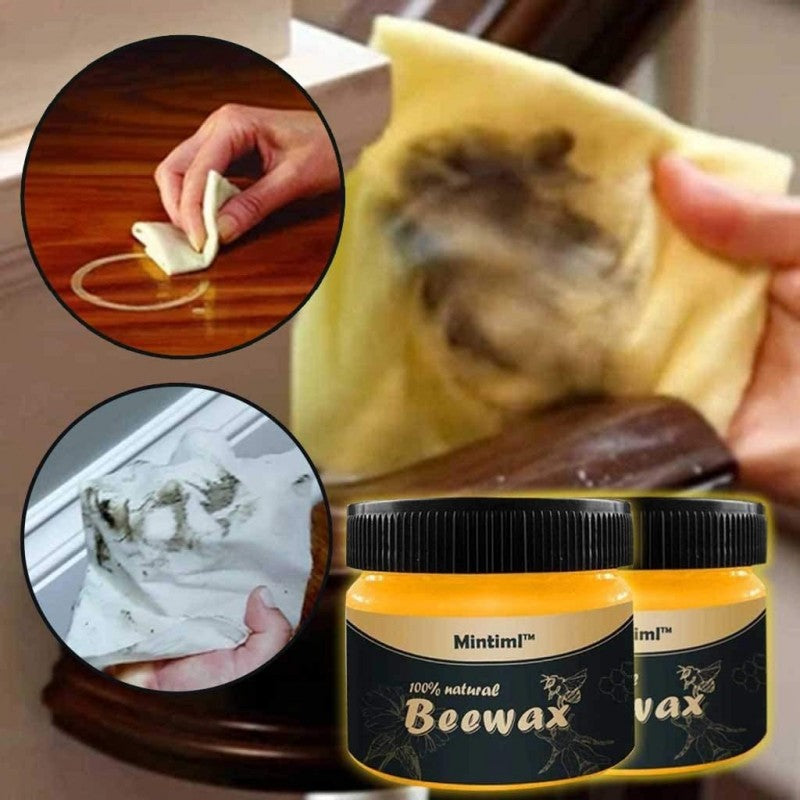 Wood Seasoning Beeswax Polish – Complete Furniture Care Solution (Liquid-Based)