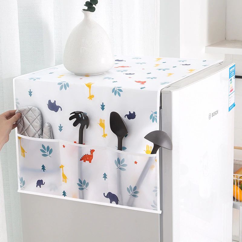Anti-Dust Waterproof Oil-Proof Refrigerator Fridge Cover