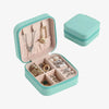 Mini Jewelry Organizer Box – Portable PU Leather Travel Case for Rings, Earrings, Necklaces & Watches | Gift for Women & Girls
