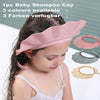 Adjustable Baby Shower Cap With Ear Protector (random Color)