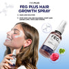 Feg Plus Hair & Beard Growth Serum Spray 50ml – 5% Minoxidil with Seaweed, Rosemary, Redensyl & Anagain for Hair Regrowth & Anti-Hair Loss
