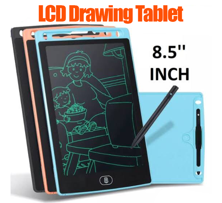 Drawing Tablet 8.5 Inch E-writing Tablet Multi Color