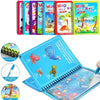 8 Pages Invisible Ink Magic Book With Pen (random Design )