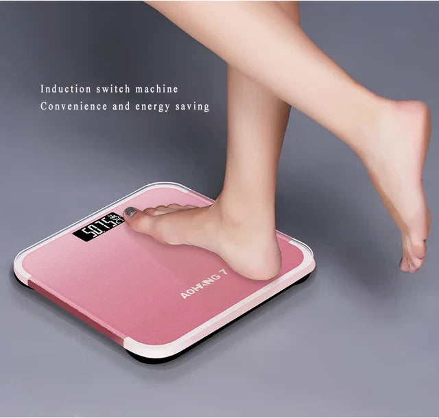 180kg Digital Body Weight Scale – Precision Electronic Weighing Machine | Cell Operated | Random Color