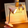 Mini LED Clamp Lamp – Portable USB Desk Light with Flexible Neck & Strong Clip | Eye-Friendly, Flicker-Free | Random Color