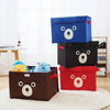 Lucky Teddy Bear Storage Bag – Clothes & Toy Organizer | Cartoon Animal Storage Box (random Design & Color)