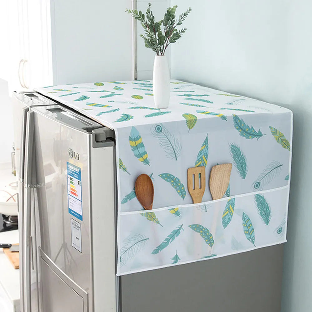 Anti-Dust Waterproof Oil-Proof Refrigerator Fridge Cover