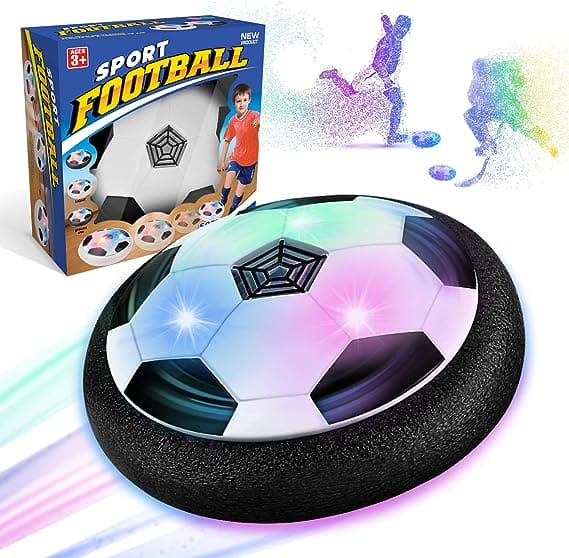 Electric Air Floatage Ball , Foot Ball Hover Ball Light-up Indoor Games For Kids