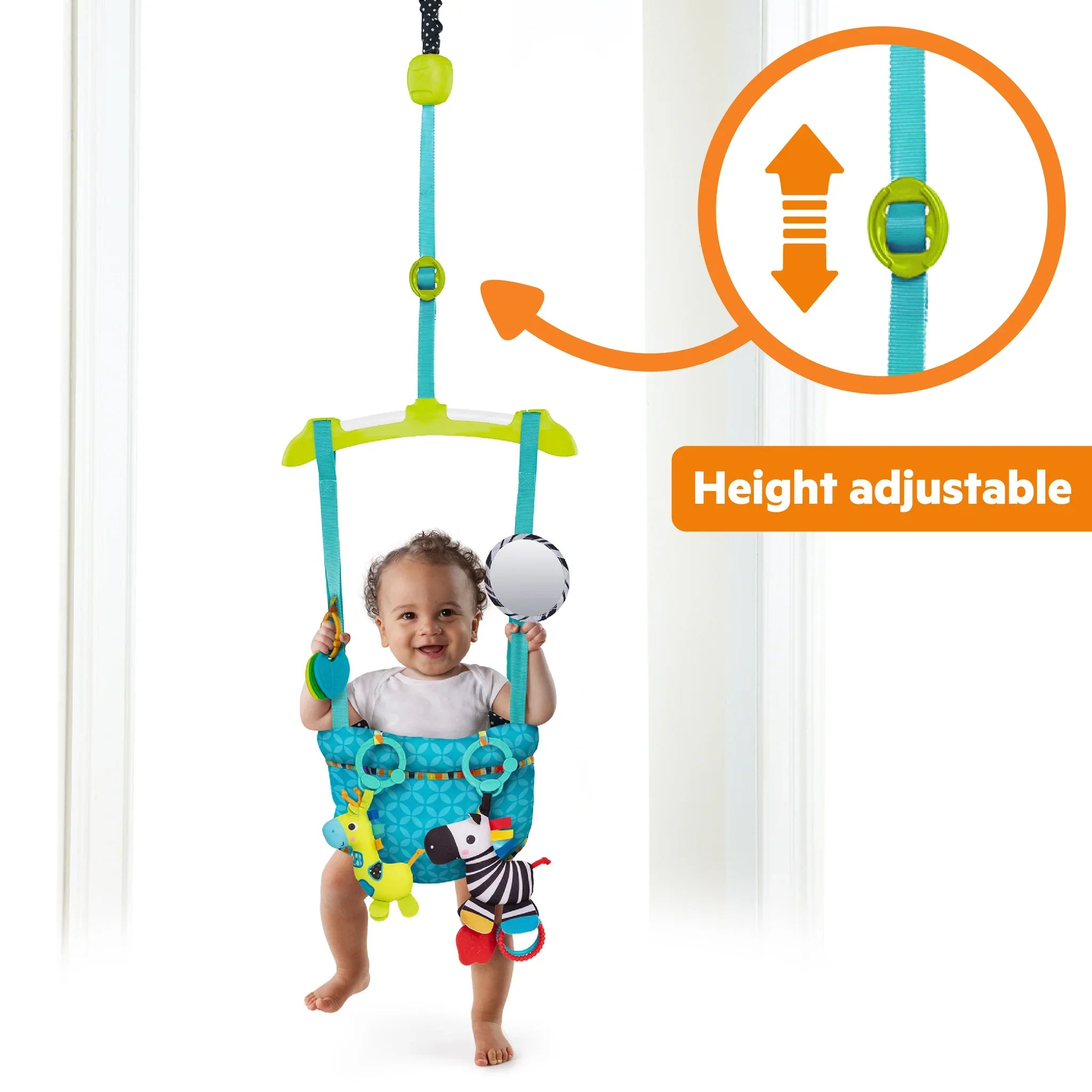 Exer Door Jumper + Swing For Baby (random Color )