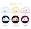Smiley Cloud Plug-In LED Night Light – Cute & Soft Glow for Kids' Rooms