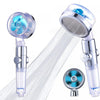 Pressurized Shower Head Turbine Shower Accessories One Piece Water Stop