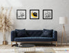 Islamic Wall Decor Set – Kaaba, Allah & Muhammad Abstract Art | 8×11 Inches (1pc Size), Set of 2